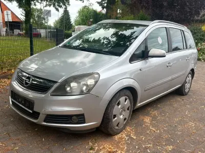 Gebraucht Opel Zafira Edition 120 PS (88 kW) 2006 Silber Van / Kleinbus