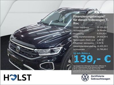 Occasion VW T-Roc Goal 150 ch (110 kW) 2025 Noir SUV