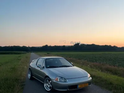 Gebraucht Honda CR-X 1992 Silber Cabrio