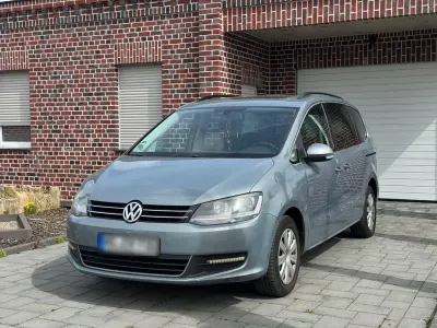 Gebraucht VW Sharan 140 PS (102 kW) 2010 Blau Van / Kleinbus