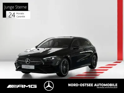 Gebraucht Mercedes A180 Advanced Plus 136 PS (100 kW) 2025 Metalliclack kosmosschwarz Limousine