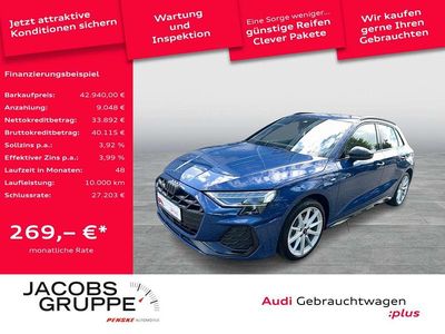 Usata Audi A3 Sport 204 CV (150 kW) 2025 Blu Berlina