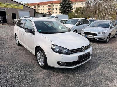 Gebraucht VW Golf VI Style 122 PS (89 kW) 2011 Weiß Kleinwagen