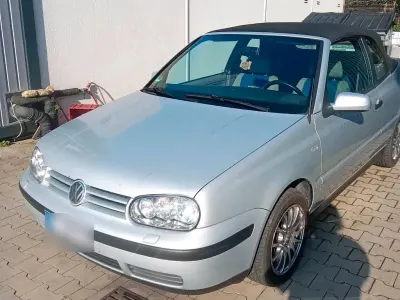 Gebraucht VW Golf 101 PS (74 kW) 2000 Silber Cabrio