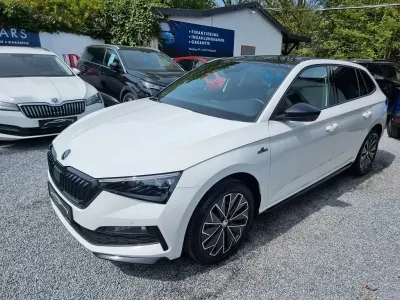 Gebraucht Skoda Scala Monte Carlo 150 PS (110 kW) 2024 Weiß Kleinwagen