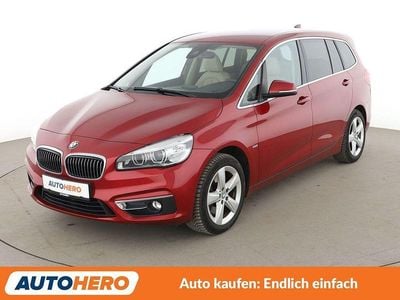 Gebraucht BMW 220 Gran Tourer Luxury Line 192 PS (141 kW) 2016 Rot Van / Kleinbus
