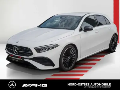 Gebraucht Mercedes A200 AMG 163 PS (119 kW) 2025 Polarweiß uni Limousine