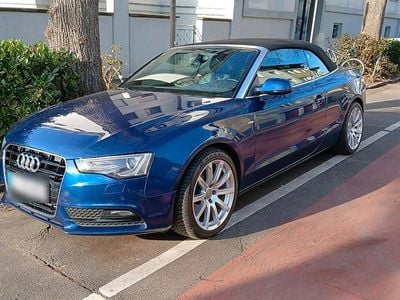 Gebraucht Audi A5 Cabriolet S-Line 177 PS (130 kW) 2012 Blau Cabrio