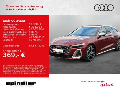 Gebraucht Audi S5 Sport 367 PS (269 kW) 2024 Grenadinerot metallic Kombi