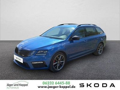 Begagnad Skoda Octavia RS 184 HK (135 kW) 2020 Blå Kombi