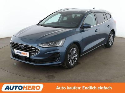 Gebraucht Ford Focus Titanium X 125 PS (91 kW) 2023 Blau Kombi