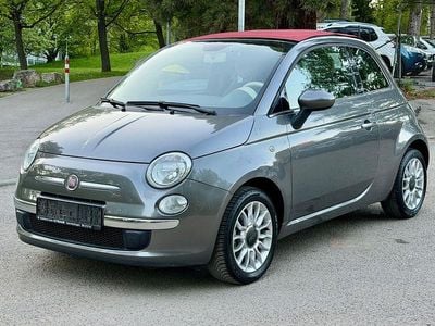 Begagnad Fiat 500C Lounge 69 HK (50 kW) 2011 Grå Cab