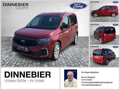 Neu Ford Tourneo Connect Titanium 122 PS (89 kW) 2026 Rot Van / Kleinbus