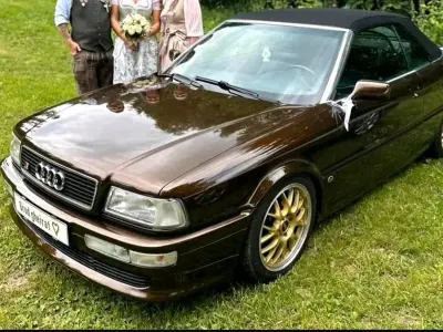 Brugt Audi Cabriolet Sport 116 HK (85 kW) 1997 Brun Cabriolet