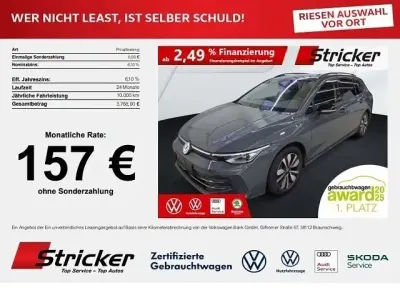 Gebraucht VW Golf VIII Goal 150 PS (110 kW) 2025 Grau Kombi