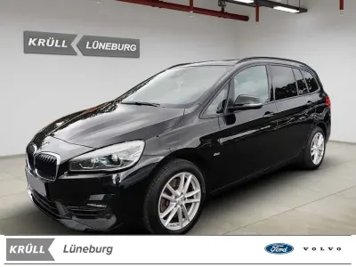 Gebraucht BMW 220 Gran Tourer Sport Line 192 PS (141 kW) 2018 Schwarz Van / Kleinbus