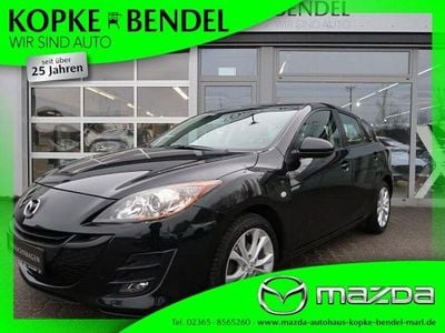 Gebraucht Mazda 3 High 105 PS (77 kW) 2010 Granitschwarz metallic (metallic) Limousine