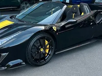 Gebraucht Ferrari 488 721 PS (530 kW) 2020 Schwarz Cabrio