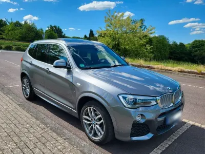 Begagnad BMW X3 M Sport 258 HK (189 kW) 2015 Grå SUV