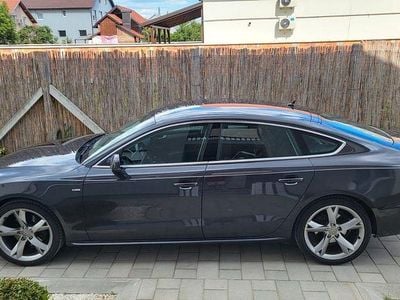 Gebraucht Audi A5 Sportback Sport 245 PS (180 kW) 2014 Schwarz Kleinwagen