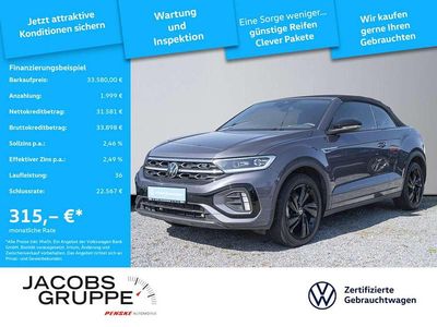 Gebraucht VW T-Roc Cabriolet IQ Drive 150 PS (110 kW) 2025 Grau Cabrio
