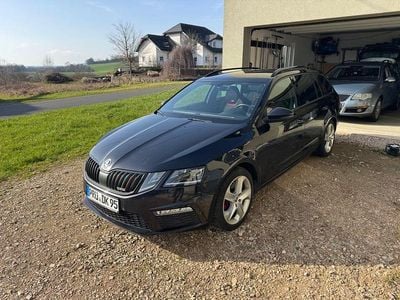 Gebraucht Skoda Octavia RS 184 PS (135 kW) 2017 Schwarz Kombi