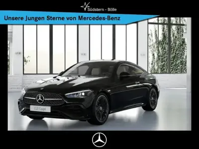 Gebraucht Mercedes CLE220 AMG 197 PS (144 kW) 2025 Metalliclack obsidianschwarz Coupé