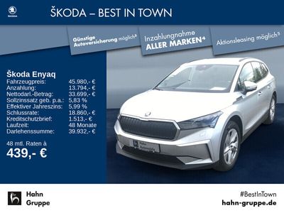 gebraucht Skoda Enyaq iV 60 62kWh 179PS