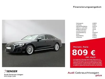 Brugt Audi A8 Comfort 286 HK (210 kW) 2024 Sort Sedan