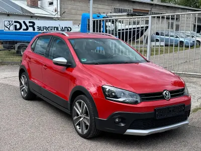 Brugt VW Polo Cross 105 HK (77 kW) 2010 Rød Hatchback