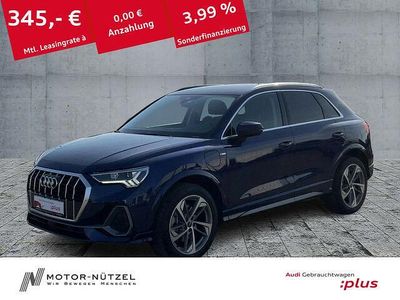 Gebraucht Audi Q3 S-Line 245 PS (180 kW) 2024 Navarrablau metallic SUV