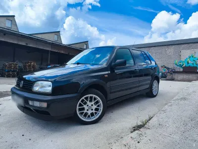 Gebraucht VW Golf III GT 90 PS (66 kW) 1996 Schwarz Limousine