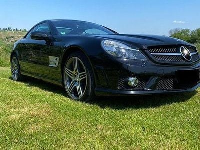 Gebraucht Mercedes SL63 AMG AMG 525 PS (386 kW) 2009 Schwarz Cabrio