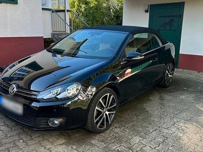 Gebraucht VW Golf Cabriolet Highline 160 PS (117 kW) 2012 Schwarz Cabrio