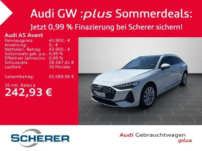 Gebraucht Audi A5 Basis 204 PS (150 kW) 2025 Gletscherweiß metallic (metallic) Kombi