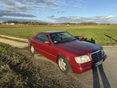 Brugt Mercedes E320 220 HK (161 kW) 1995 Rød Coupe