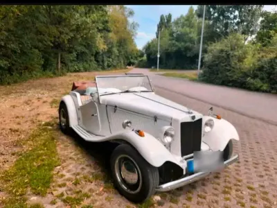 Gebraucht MG TD 44 PS (32 kW) 1968 Weiß Cabrio