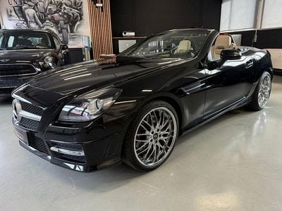 Gebraucht Mercedes SLK250 AMG line 204 PS (150 kW) 2011 Schwarz Cabrio