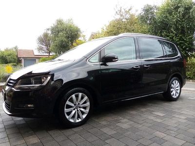Gebraucht VW Sharan Highline 184 PS (135 kW) 2017 Schwarz Van / Kleinbus