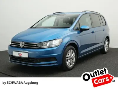 Gebraucht VW Touran Comfortline 150 PS (110 kW) 2021 Blau Van / Kleinbus
