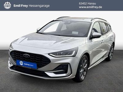 Gebraucht Ford Focus ST-Line X 125 PS (91 kW) 2023 Moondust silber metallic Kombi