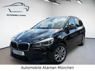 Gebraucht BMW 218 Gran Tourer Advantage 150 PS (110 kW) 2020 Schwarz Van / Kleinbus