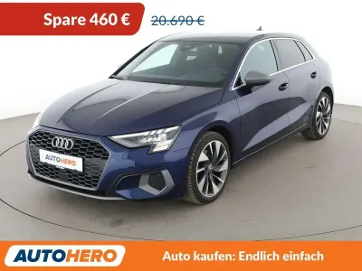 Gebraucht Audi A3 Edition .1 150 PS (110 kW) 2020 Blau Limousine