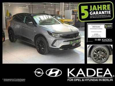 Gebraucht Opel Grandland X GS Line 131 PS (96 kW) 2022 Kontrast grau/quarz silber (metallic) SUV