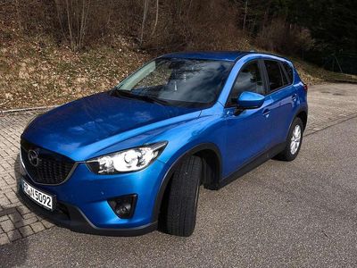 Gebraucht Mazda CX-5 Sports-Line 175 PS (128 kW) 2012 Blau SUV