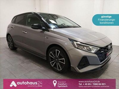 Gebraucht Hyundai i20 N Line 120 PS (88 kW) 2022 Schwarz Limousine