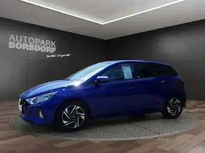 Gebraucht Hyundai i20 Edition 30 101 PS (74 kW) 2022 Blau Kleinwagen
