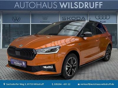 Neu Skoda Fabia Dynamic 150 PS (110 kW) 2026 Orange Limousine