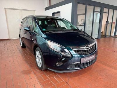 Gebraucht Opel Zafira Tourer Style 140 PS (102 kW) 2015 Grün Van / Kleinbus