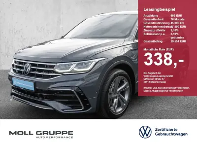 Gebraucht VW Tiguan R-line 245 PS (180 kW) 2022 Delfingrau metallic SUV